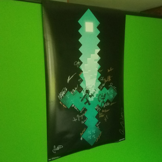 Autographed-Minecraft-Poster